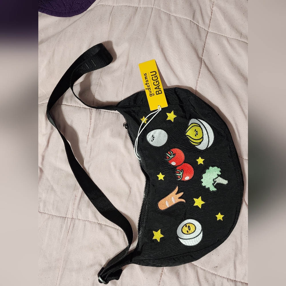 Baggu Gudetama medium cresent